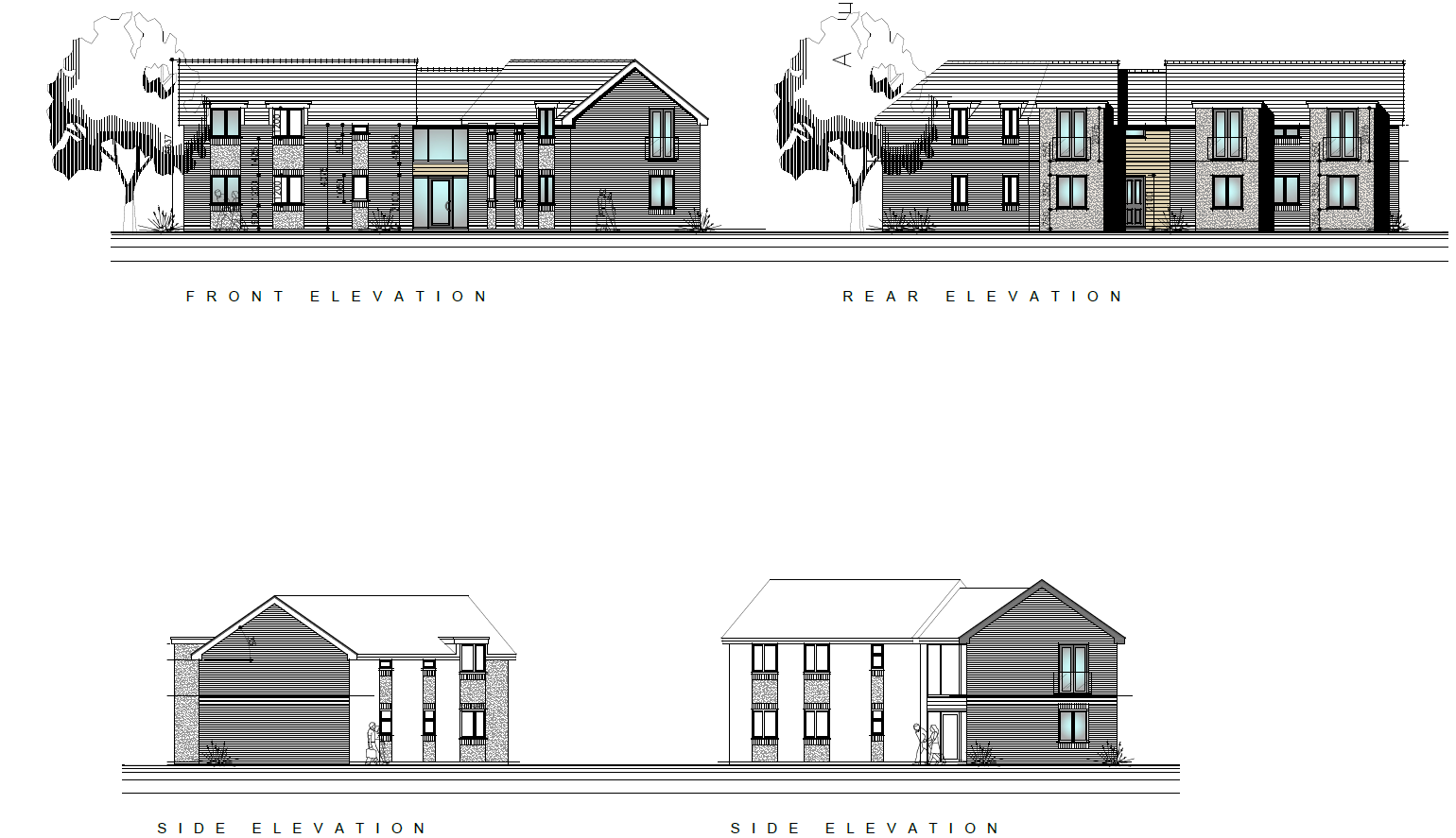 Sricons - Elevations - Block B